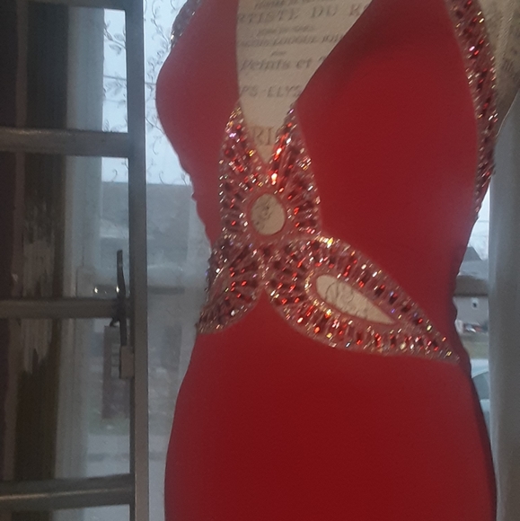 Alyce paris one of a kind red dress - Picture 3 of 7